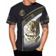 thumbnail image 1 of Camiseta De Manga Corta Con Estampado 3d Águila De México, 1 of 6