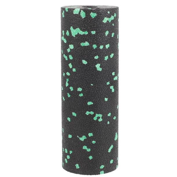 FENGGUIQU Rodillo Verde Para Yoga Portátil Con Estructura Resistente Y De Ranuras Para Mejor Masaje