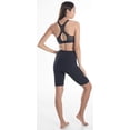 thumbnail image 4 of LMB Biker Shorts for Women Extra Soft Fabric - One Size (XS - M) Black, 4 of 6