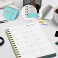 thumbnail image 5 of 2026-2027 Planner - Academic Weekly & Monthly Planner 2026-2027 with Monthly Tabs, 5.6" x 8.2", Jan. 2026 - Jun. 2027, Flexible Cover, Wirebound Month Label, 5 of 8
