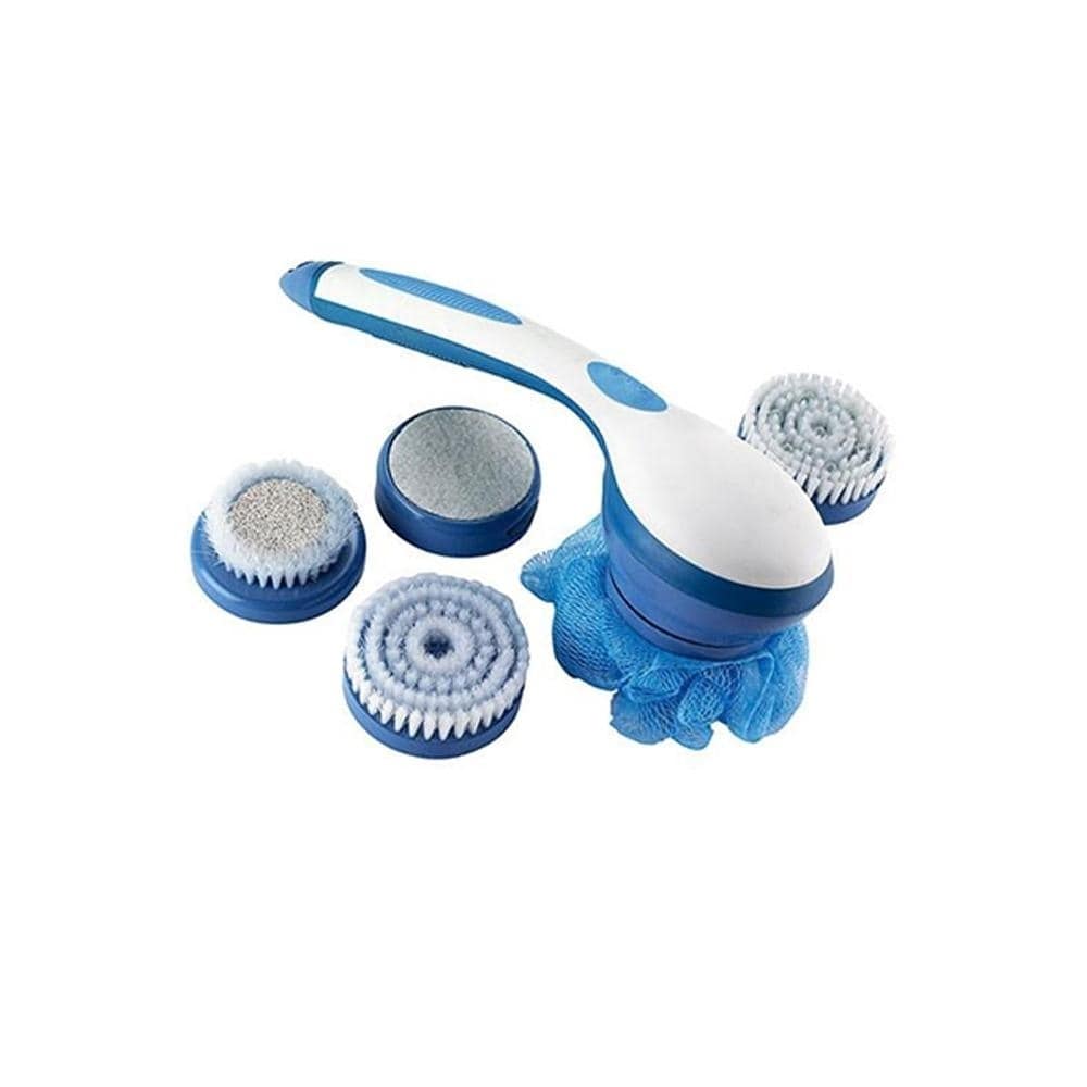 Free Ship Deals F S D 5 In 1 Rotating Shower Brush White Walmart Com Walmart Com