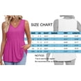 thumbnail image 6 of MOSHU Womens Tank Tops Eyelet Sleeveless Tops for Women Dressy V Neck Babydoll Tank Tops Flowy Summer Shirts, 6 of 9