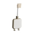 thumbnail image 2 of Soporte de ducha ajustable Zulema montado en la pared Beige, 2 of 8