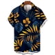 thumbnail image 3 of Camisas de Manga Larga para Hombres Impresión Botón Cuello de Vuelta Blusa Casual, Hombre de Manga Corta Botón Abajo Camisas, 3 of 3