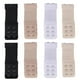 thumbnail image 1 of extensores de sujetador suaves para mujer, con 2 ganchos, elásticos, 9,9 x 3,3 cm (negro, blanco, beige, beige claro), 1 of 5