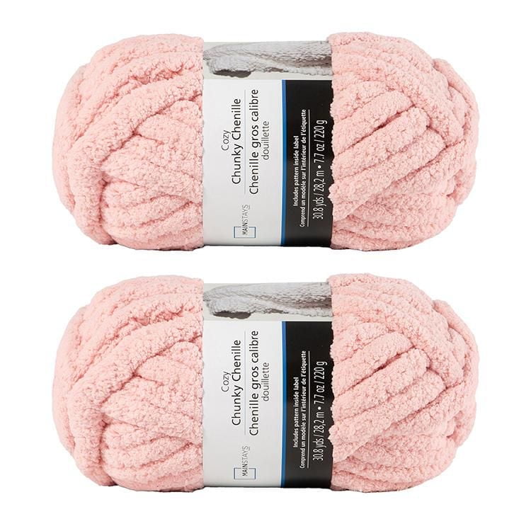 MAINSTAYS Lot de 2 fils de polyester rose
