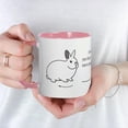 thumbnail image 5 of CafePress - Oh Well... (Bunnies Chew Cabl Mug - 11 oz Ceramic Mug - Novelty Coffee Tea Cup, 5 of 6