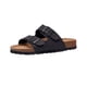 thumbnail image 1 of CUSHIONAIRE Sandalias Lane Slide para mujer Negro 9 M, 1 of 3