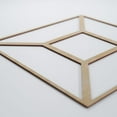 thumbnail image 5 of Ekena Millwork 23 3/8"W x 23 3/8"H x 1/4"T Large Marion Decorative Fretwork Wood Wall Panels, Birch, 5 of 18