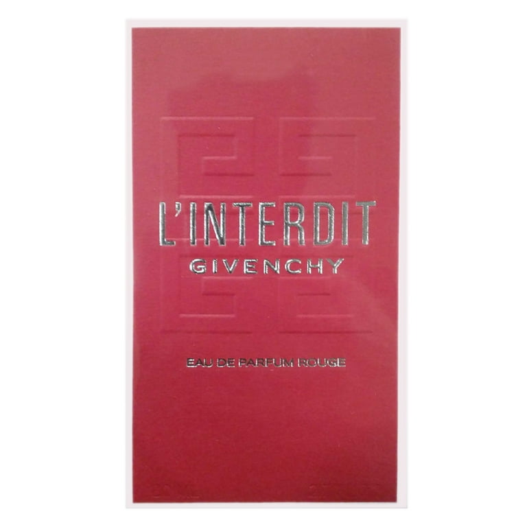 Givenchy L'interdit Rouge Eau De Parfum Spray for Women 80ml / 2.7