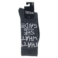 thumbnail image 3 of The Office Thats What She Said Statement Custom Crew Socks, 3 of 3