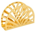 thumbnail image 2 of Soporte De Servilletas Vertical, Soporte De Oro De Oro Forma Semicírculo De Acero Inoxidable Para Fiesta Al Aire Libre Para Picnic, 2 of 7