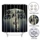 thumbnail image 4 of Revestimiento De Cortina De Ducha Con 12 Ganchos Mampara De Ducha Impermeable Diseño Grueso Accesorios De Baño Alta Fácil De Instalar Para Baño Baño Scienceny HA027013-04, 4 of 6