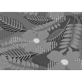 thumbnail image 1 of Ahgly Company Indoor Rectangle Patterned Gunmetal Gray Area Rugs, 8' x 12', 1 of 6