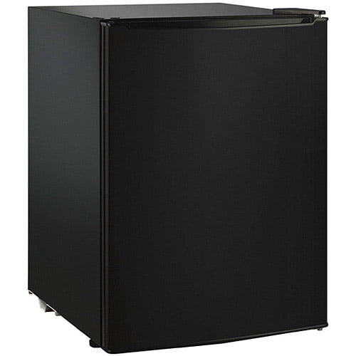 Hamilton Beach 2.7 cu ft Single Door Compact Refrigerator, Black