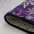 thumbnail image 5 of Snowflake Gradient Purple Shaggy Area Rug, Rugs for Living Room Bedroom Non Slip Door Mat Indoor Carpet Machine Washable Nursery Home Decor Floor Mats for Entryway 60x39in-#, 5 of 5
