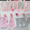 thumbnail image 3 of enjoywould LED Letter Light Glitter Alphabet Sign with Hanging Hole Night Light Party Wedding Home Decoration LED Light, 3 of 10