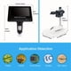thumbnail image 3 of Microscopio digital para monedas, LCD, 1000x, lupa para monedas con 8 luces LED ajustables, compatible con PC View (Windows), EDM4, 4.3 pulgadas, 3 of 5