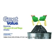 Great Value Drawstring 39 Gal 18ct