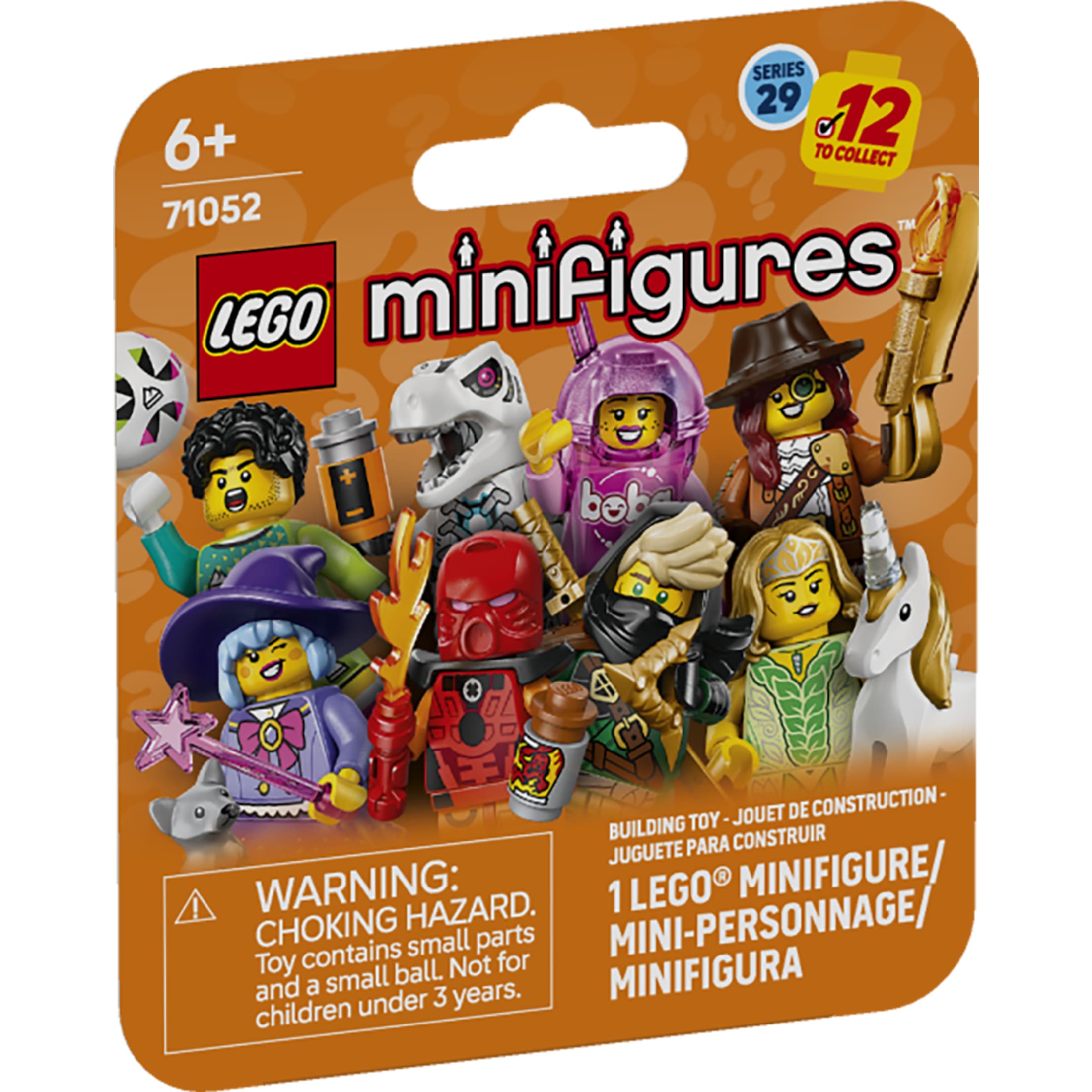LEGO Minifiguras Serie 29 - Favoritos para Fiestas de Cumpleaños para Niños y Niñas, Mayores de 6 - Relleno para Bolsas de Regalo para Niños - Caja Misteriosa con 1 de 12 Minifiguras Coleccionables - 71052 2
