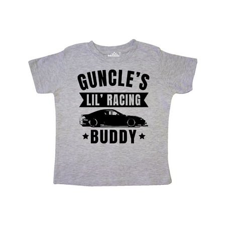 

Inktastic Guncles Lil Racing Buddy Gift Toddler Boy or Toddler Girl T-Shirt