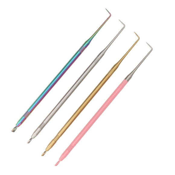 Eyelash Perming Lift Tool, Reusable Lash Separator Tint Tools Short Tail Comb 4pcs for Curling