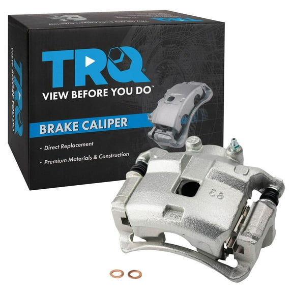 TRQ Front Right Brake Caliper w/Bracket Passenger Side Compatible with 2000-2006 Nissan Sentra
