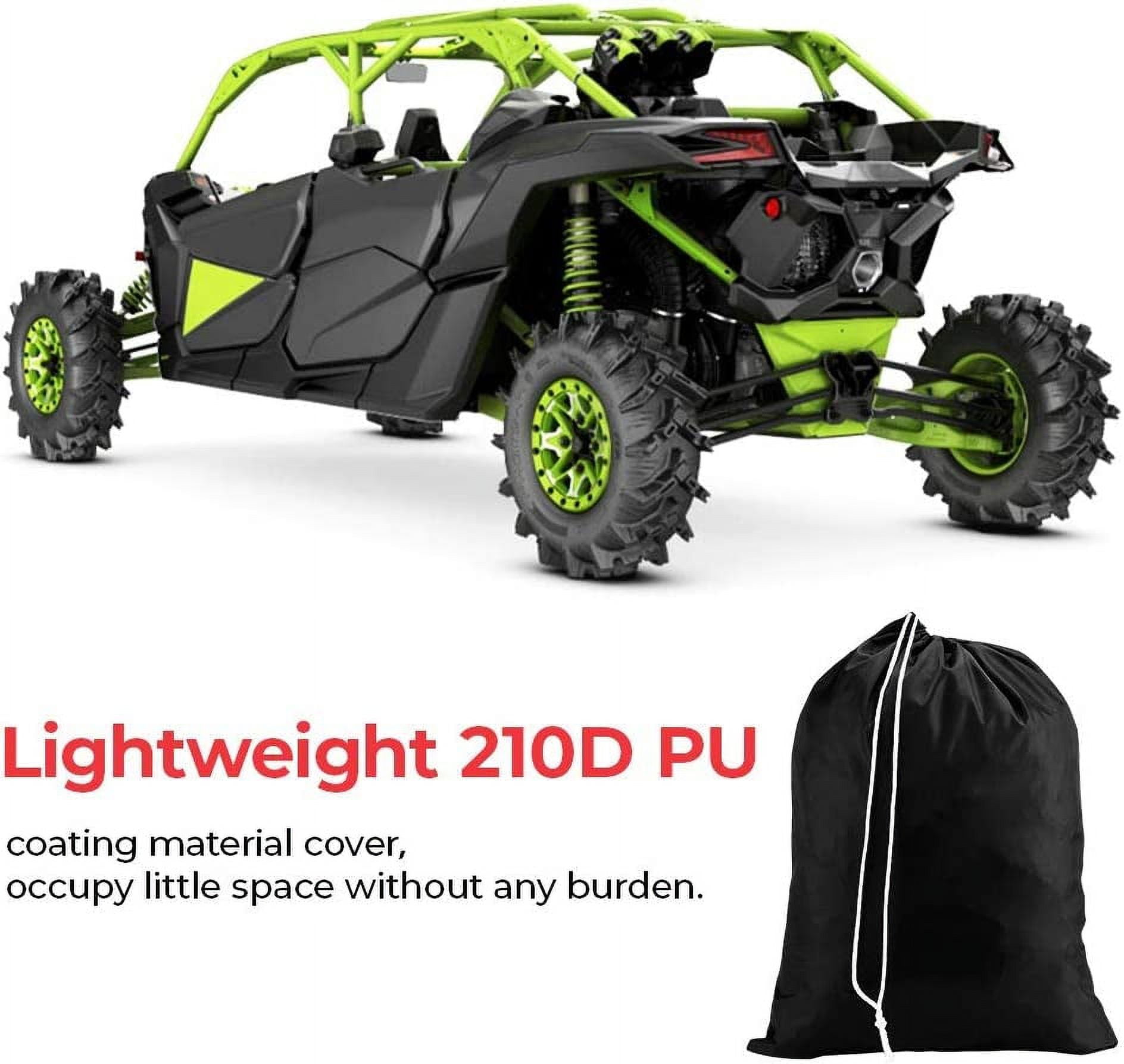 KEMIMOTO Upgraded UTV Cover 4 Seater Compatible with Can Am Maverick X3 Max RZR 1000 Pro 4