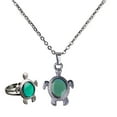 thumbnail image 3 of Collar de cambio de color Salvador Tortuga Acero Inoxidable, 3 of 10