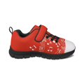 thumbnail image 2 of CHAQLIN Cartoon Santa Claus Running Shoes for Boys Single Buckle Lace Up Kids Christmas Shoes for Girls Running Tennis Sneakers Knitted Mesh Sneakers, 2 of 7