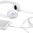 thumbnail image 4 of Cable de audio Conwork de 3,5 mm, 4 polos, macho a hembra, 1 m, blanco, paquete de 2, 4 of 6