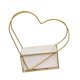 thumbnail image 5 of Cesta de flores en forma de corazón, macetero de metal, decoración, diseño simple, centro de mesa 36CMX22CMX11CM, 5 of 9