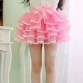 thumbnail image 4 of breaise 4 Layered Tulle Tutu Skirt for Girls Birthday Party Tulle Tutu Skirt Girl Ballet Tutu Skirt, 4 of 7