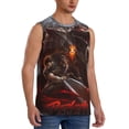 thumbnail image 2 of Berserk Men's Tank Top Lightweight Summer Sleeveless Tee Shirt Muscle Tank Tops Workout T-Shirts Casual Athletic Undershirts, 2 of 7