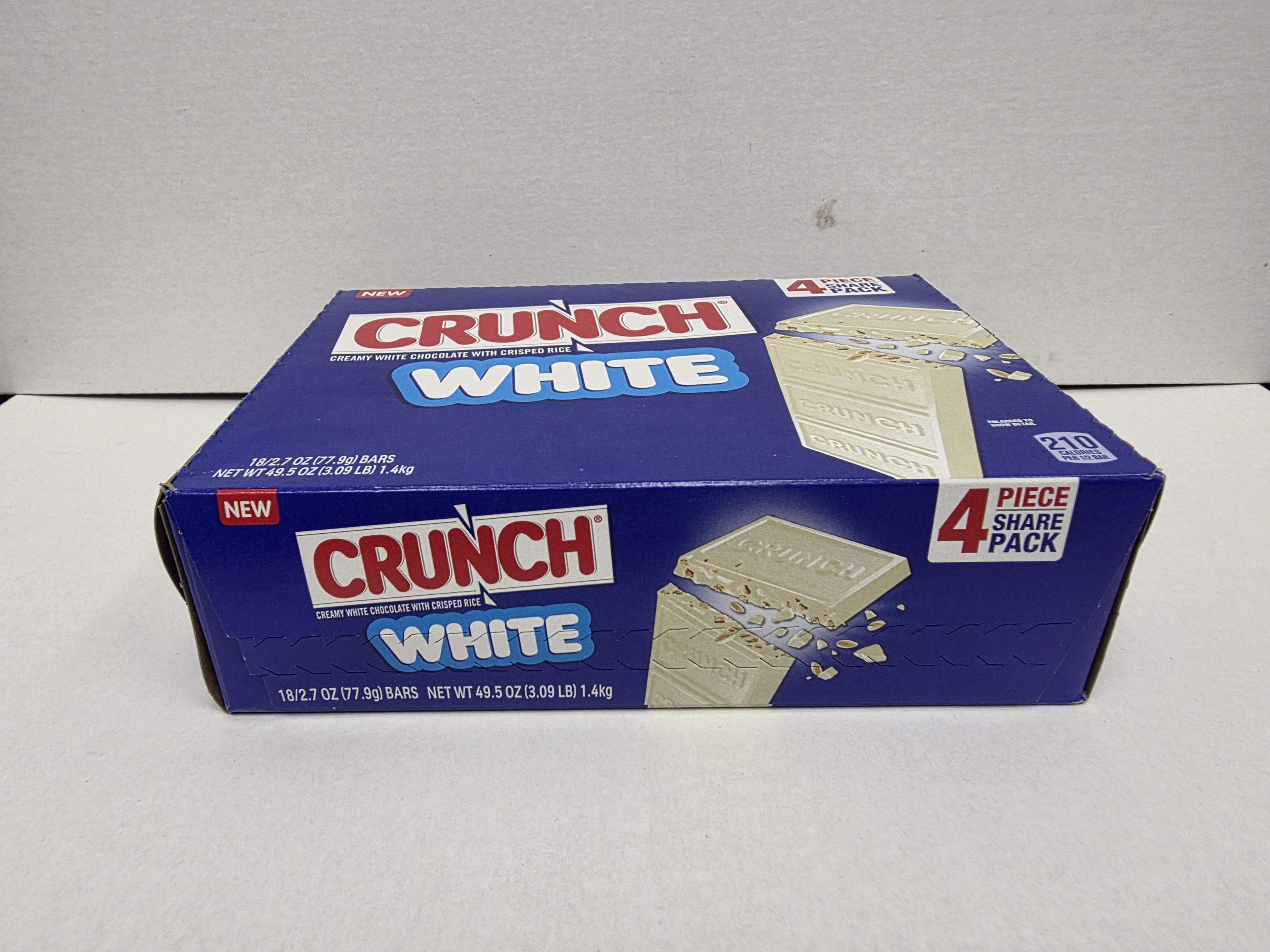 Crunch White Share Size 2.7oz 18ct