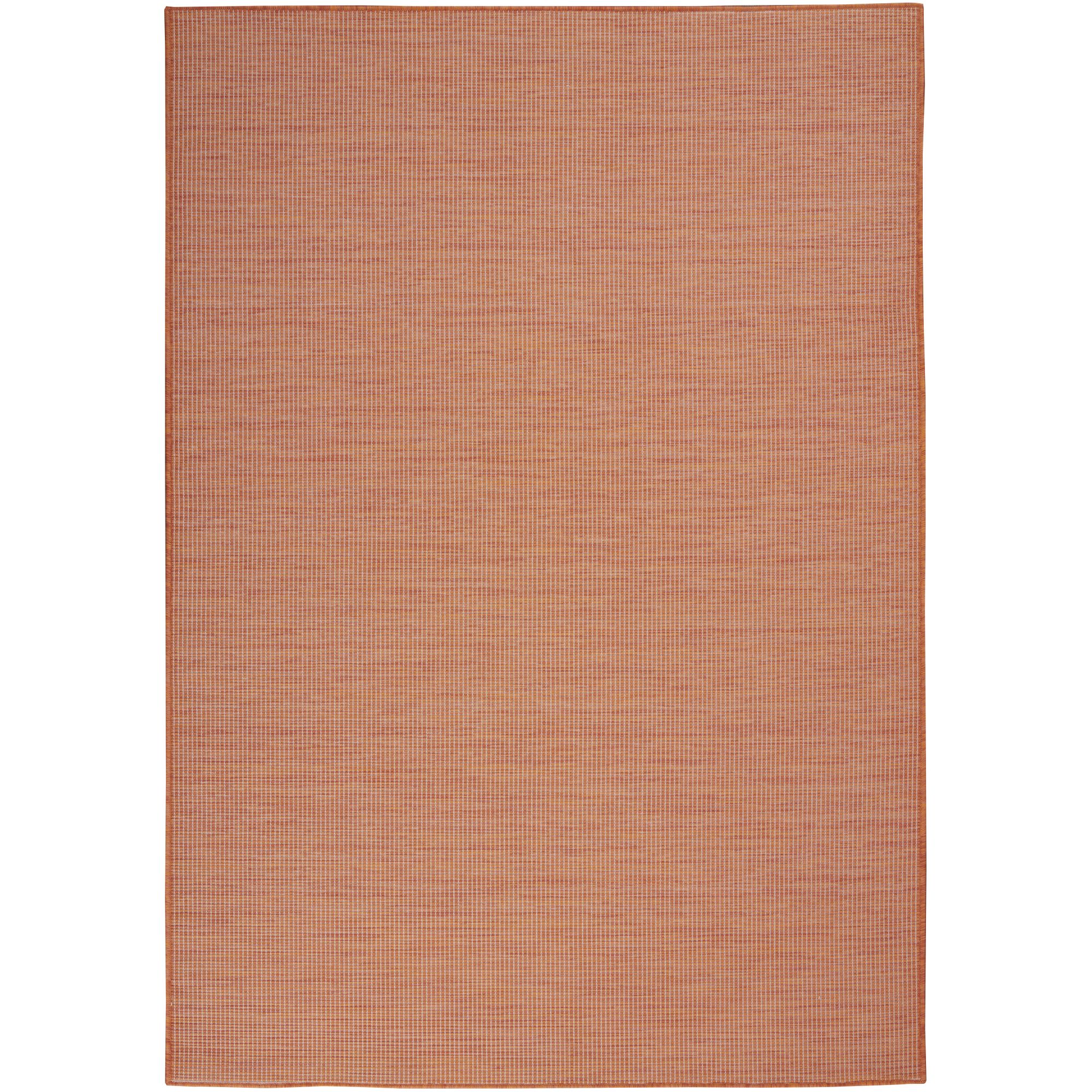 Nourison Positano 5x7 Ft Outdoor Area Rug Terracotta