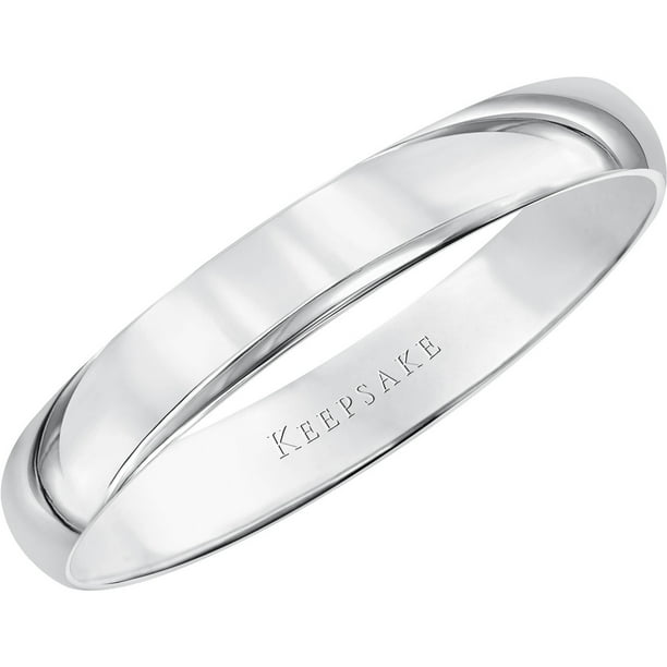 Keepsake Keepsake 14kt White Gold Wedding Band, 5mm