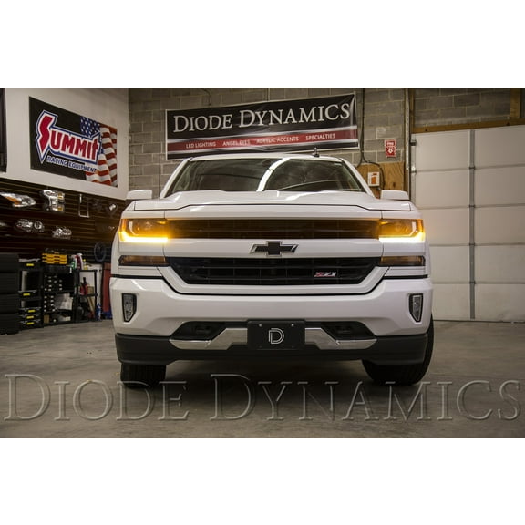Diode Dynamics Silverado 2016-2018 Amber DRL Boards