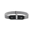 thumbnail image 2 of facefd Belt No Buckle Invisible Alloy Fashionable Long-lasting Convenience Elastic Unisex Man Multicolored DIY Prop Jeans Band Gray, 2 of 9