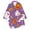 D157/Purple, variant on Afdoent Girls Pajamas Set Halloween Pumpkin Ghost Print Sleepwear Soft Long Sleeve Button-Down Sleepwear Nightwear 2Pcs Pajama Sets Loungewear Comfortable For Kids Holiday 9-10 Years