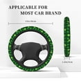 thumbnail image 5 of Kll Car Steering Wheel Cover, Universal 15 Inch, Soft Elastic And Comfortable,Car Accessories Decorations-Happy St. Patrick'S Day5, 5 of 8