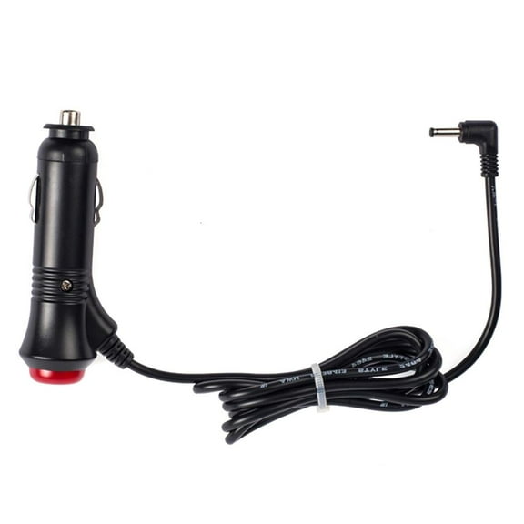 Yammee DC 3.5x1.35mm Car Charger Flexible Cigarette Lighter Male Plug Extension Cord