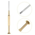 thumbnail image 6 of Uxcell 2 In 1 Watch Screw Tube Rod 22mm Stainless Steel Watch Strap Pins with 2mm Slotted Screwdriver, Rose Gold, 6 of 7