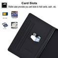 thumbnail image 5 of Galaxy Tab A8 10.5 inch Case SM-X200/SM-X205/SM-X207, Allytech Premium PU Leather Multi-Angle Viewing Angles Stand Smart Auto Sleep Wake Folio Cover for Samsung Galaxy Tab X200 2022, Mandala, 5 of 6