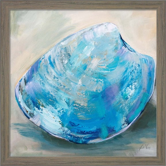 Great Art Now Beach Comber III by Jeanette Vertentes, Framed Wall Art, 13W x 13H