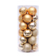 thumbnail image 1 of 24 x 4 cm Adornos navideños Bolas navideñas colgantes Kit de decoración del árbol de Navidad Adepaton CPB-SSW221-1, 1 of 5