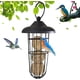 thumbnail image 1 of Comedero para pájaros al aire libre, comedero para pájaros salvajes, comedero para pájaros con bola colgante, comedero para pájaros, para decoración de jardín al aire libre, 1 of 5