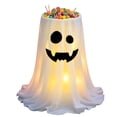 thumbnail image 5 of Lighted Ghost Candy Bowl, Large Floor Stand Holder, Remote Control Led Light Up, Halloween Sugar Bucket Decor,for Halloween Decorations,E, 5 of 6
