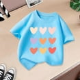 thumbnail image 2 of WEAIXIMIUNG avec T-Shirt Décontracté d'Été à Manches Courtes et Col Rond pour Filles avec Imprimé Graphique Mignon, 2 of 4
