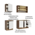 thumbnail image 5 of Cocina Integral 180cm Marrón/Blanco Glamy Madesa 06, 5 of 5